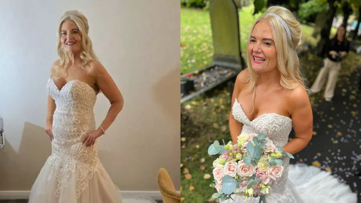 Ở tuổi 53, Clark chỉ còn cân nặng 60kg trong ngày cưới lần thứ 2 của mình.