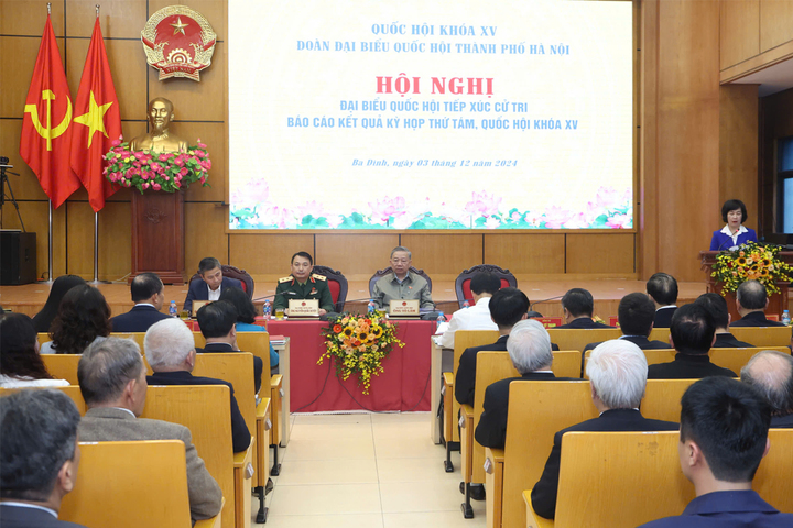 Toàn cảnh hội nghị.
