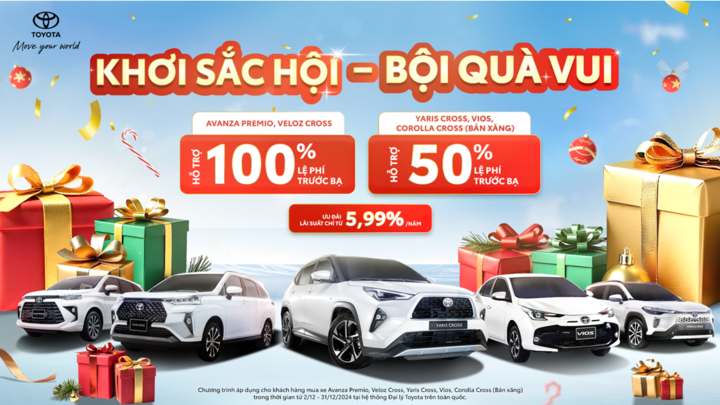 Toyota chốt sổ năm 2024 với loạt ưu đãi lớn - 1