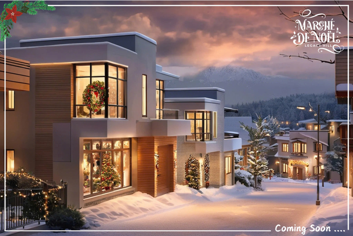Cách Hà Nội chỉ 45 phút di chuyển, du khách và người thân có thể tận hưởng trọn vẹn mùa lễ hội tại Marché de Noël Legacy Hill. (Ảnh có sự hỗ trợ của AI)