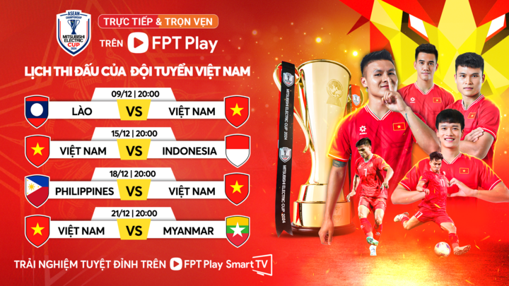 Lịch thi đấu AFF Cup của đội tuyển Việt Nam
