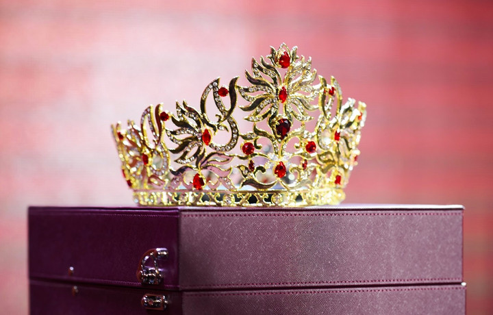 Cận cảnh vương miện cho người chiến thắng.