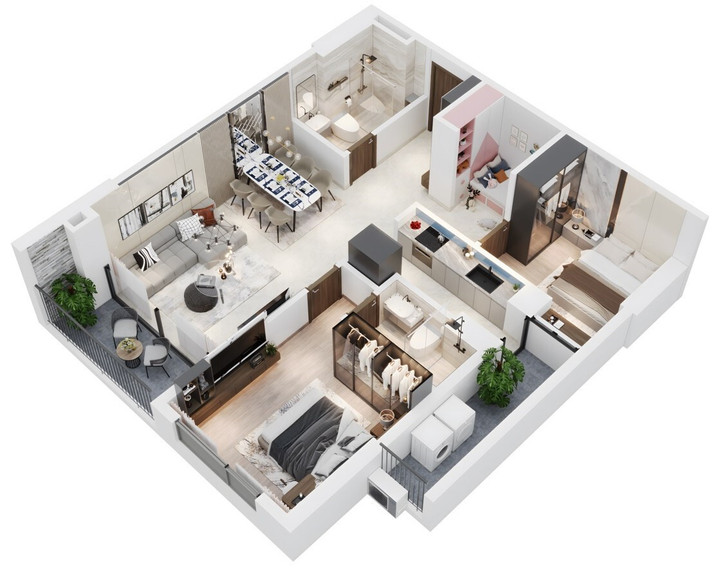 Hanoi Melody Residences ra mắt căn hộ 2PN+1, thêm đặc quyền ưu đãi - 2