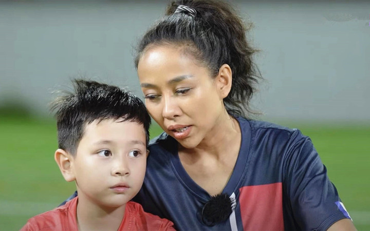 Thảo Trang hiện sống cùng con trai - bé Alex và mẹ ruột tại một khu chung cư cao cấp ở Quận 2, TP.HCM. Ảnh: Yeah1.