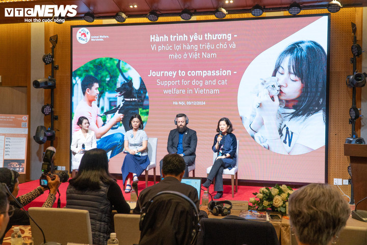 Các khách mời, diễn giả trình bày tại buổi hội thảo.