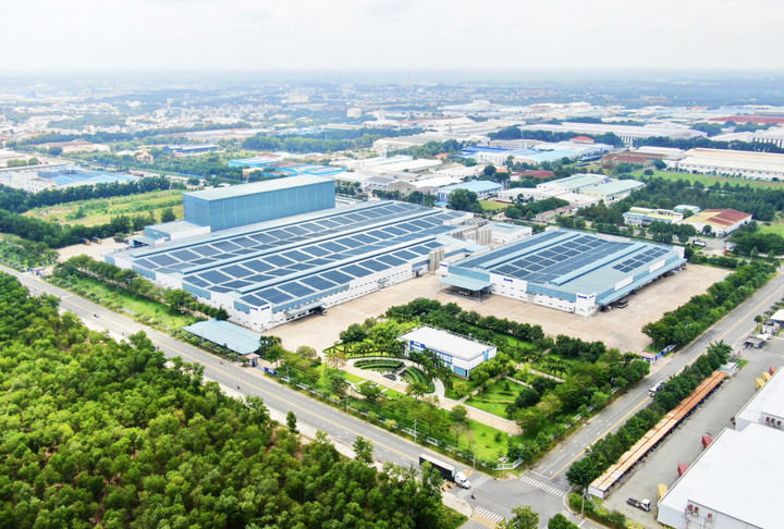 Mô hình trang trại sinh thái “Vinamilk Green Farm” theo định hướng nông nghiệp bền vững, giảm phát thải.