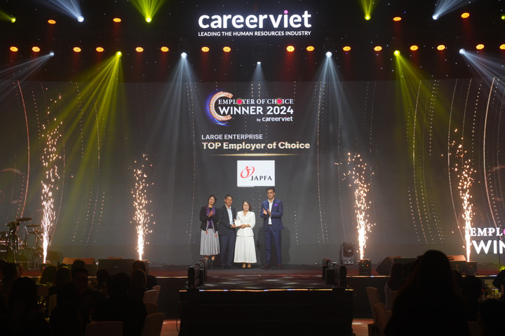Japfa Việt Nam được vinh danh ba giải thưởng tại lễ trao giải Employer of Choice 2024.