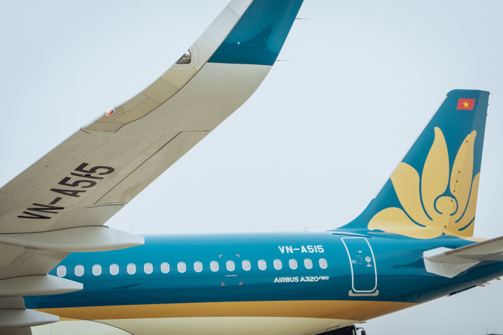 Vietnam Airlines tiếp nhận 1 chiếc A320neo mang số hiệu VN-A515 trong ngày 7/12.