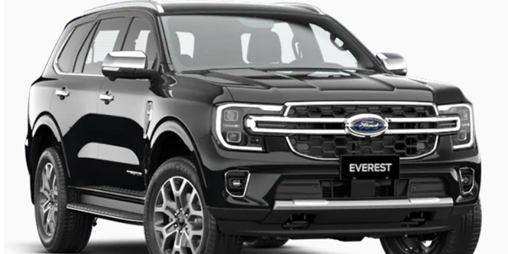 Ford Everest Titanium 2.0L 4x2 là một trong những phiên bản cao cấp. (Ảnh: Mỹ Đình Ford)