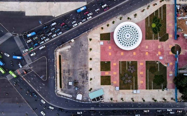 Công viên 23/9, nơi dự kiến xây dựng tượng đài Nam Bộ kháng chiến. (Ảnh: Anh Tú)