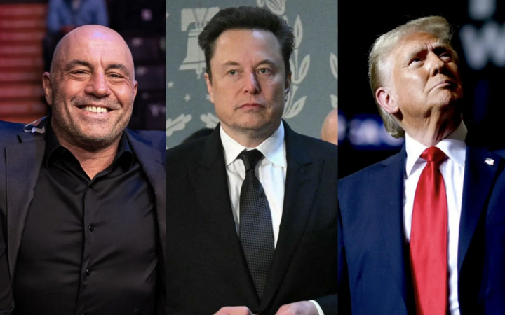 Ông Joe Rogan, tỷ phú Elon Musk và Tổng thống đắc cử Mỹ Donald Trump là ứng viên cho giải thưởng 