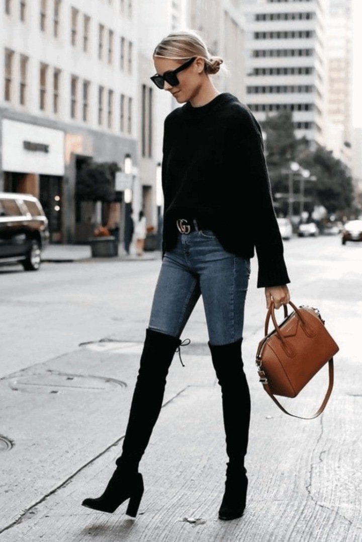 Ưu tiên chọn boots cao gót.