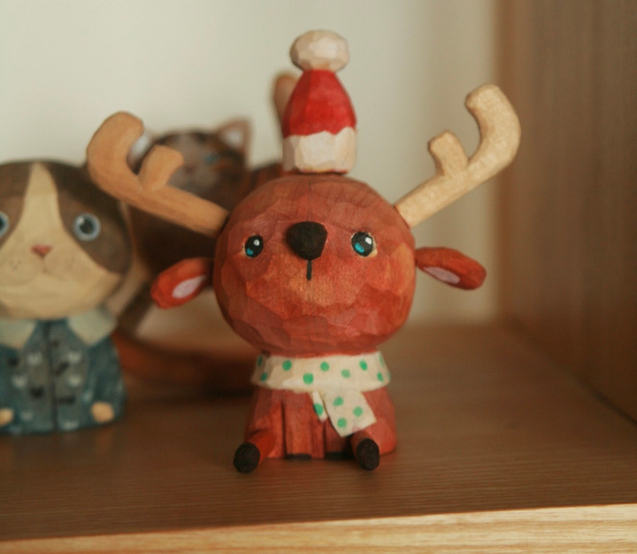 Mê mẩn với thế giới búp bê gỗ tí hon của chàng trai 9x Hà thành - 2