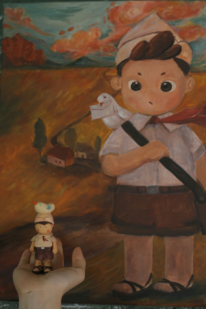 Hiến tin rằng ai cũng có thể khắc gỗ được, miễn là có đủ chăm chỉ, tỉ mỉ và cần cù.