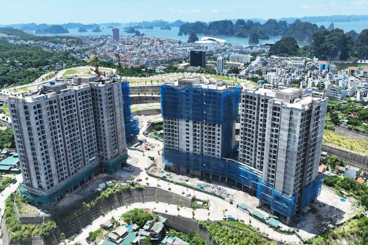 Dự án nhà ở xã hội khu dân cư đồi Ngân hàng, TP Hạ Long, tỉnh Quảng Ninh. (Ảnh: Bộ Xây dựng)