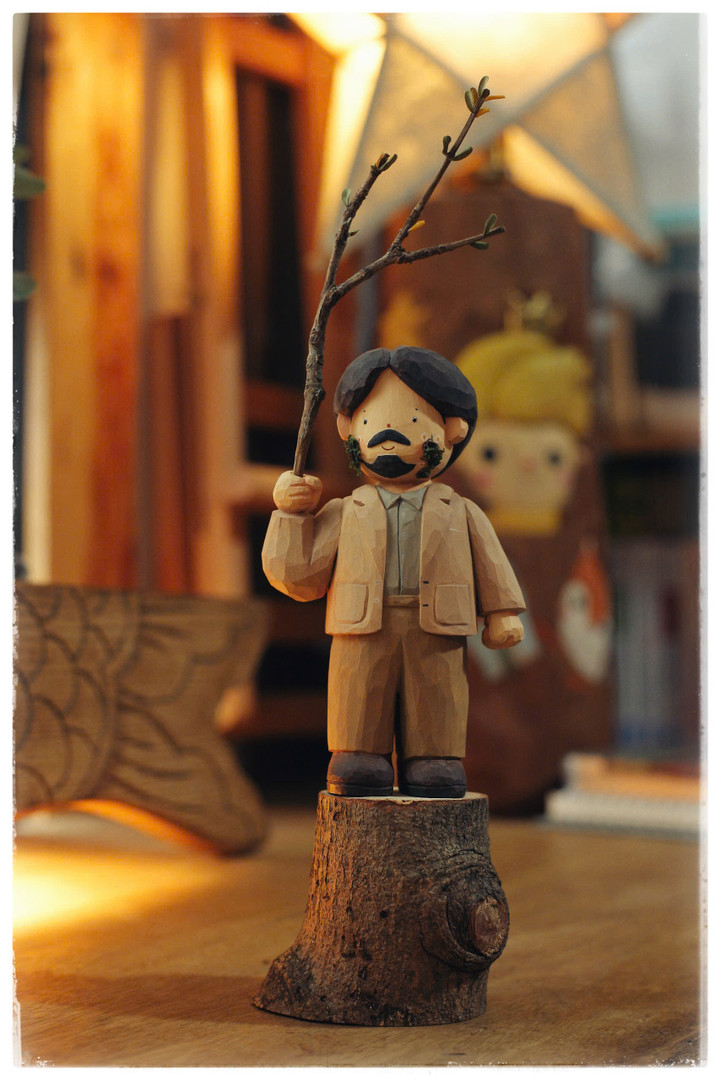 Mê mẩn với thế giới búp bê gỗ tí hon của chàng trai 9x Hà thành - 16