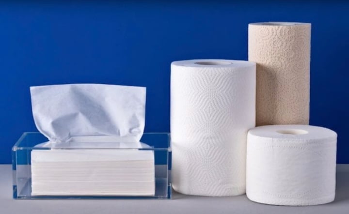 Giấy vệ và giấy ăn có rất nhiều đặc điểm khác biệt. (Ảnh: Behzi)