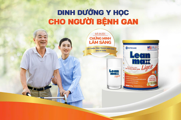 Leanmax Ligos cải thiện men gan sau 6 tuần.