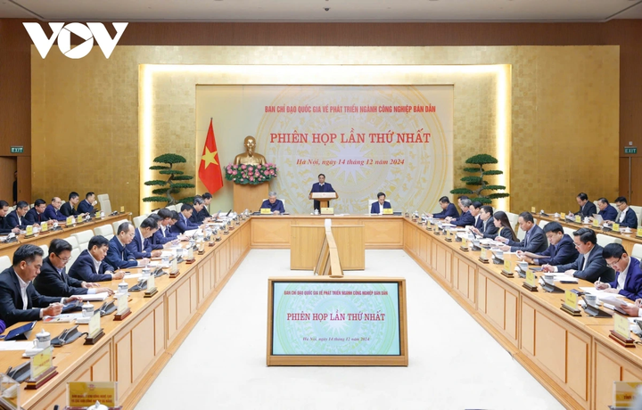 Phiên họp lần thứ nhất của Ban chỉ đạo quốc gia về phát triển ngành công nghiệp bán dẫn