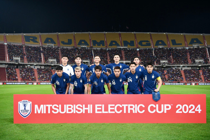 Đội tuyển Thái Lan đang dồn ép đối thủ.