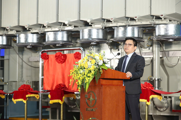 Thứ trưởng Bộ Công Thương Trương Thanh Hoài phát biểu tại sự kiện.