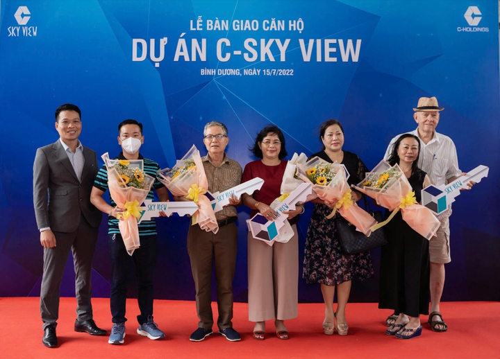 Hoàn thành đúng tiến độ và bắt đầu bàn giao từ năm 2022, đến nay C-Sky View đã đi vào vận hành ổn định.