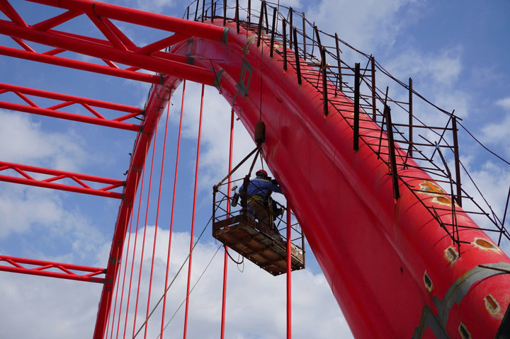 Đại diện chủ đầu tư cho biết tiến độ xây lắp dự án đến nay đạt khoảng 90%.