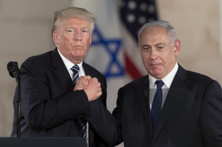 Ông Trump có quan hệ tốt với Thủ tướng Israel Netanyahu. (Ảnh: AP)