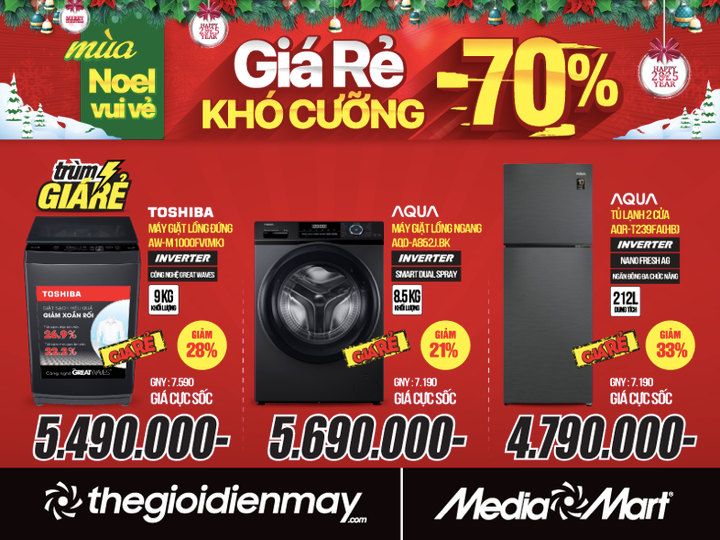 MediaMart giảm sốc đến 70% hàng nghìn sản phẩm nhân dịp Giáng sinh - 3
