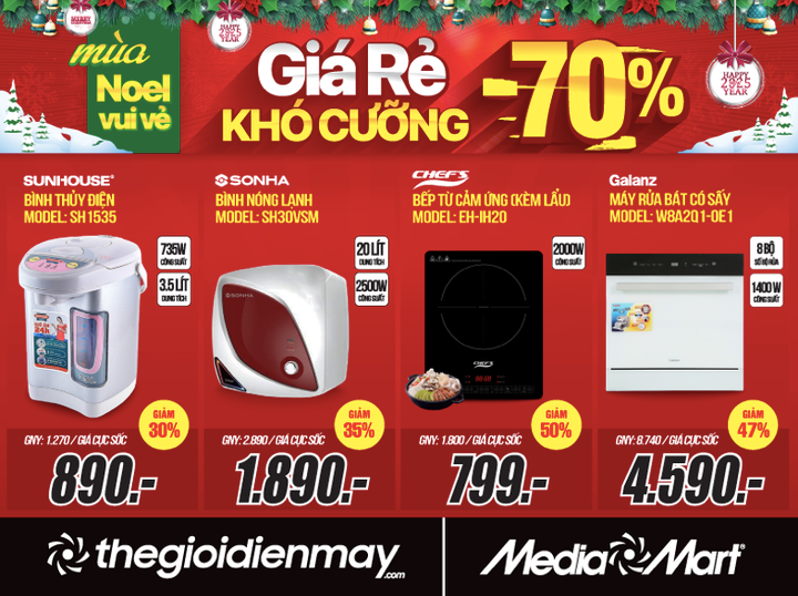 MediaMart giảm sốc đến 70% hàng nghìn sản phẩm nhân dịp Giáng sinh - 4