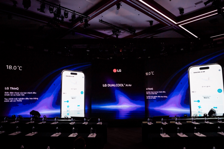 Nâng tầm trải nghiệm với kW Manager trên LG ThinQ, cho phép theo dõi điện năng tức thời và tối ưu hóa chi phí hàng tháng.