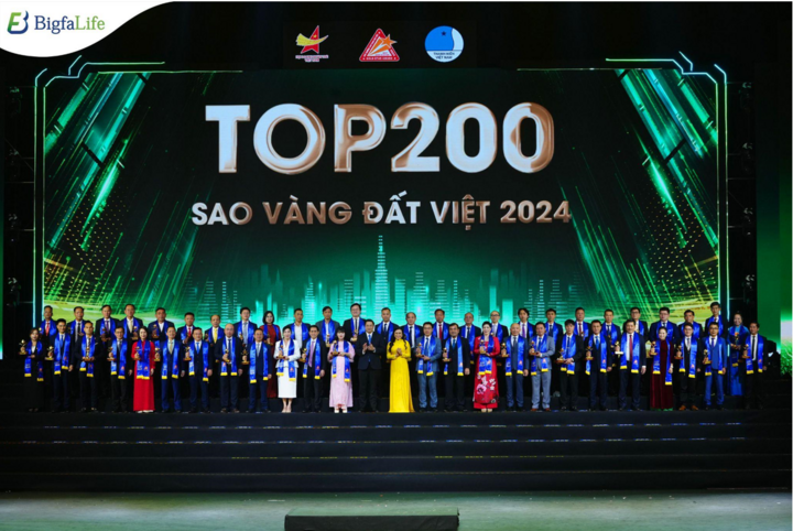 Top 200 Sao vàng đất Việt 2024.