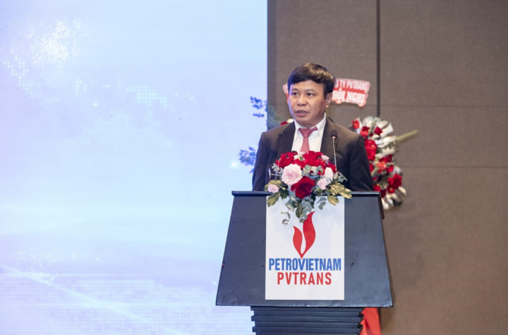 Ông Phạm Việt Anh - Chủ tịch HĐQT TCT PVTrans phát biểu tại Hội nghị.
