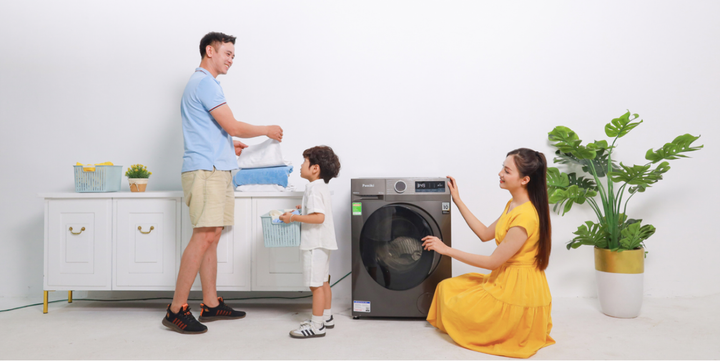 15 chương trình giặt đa dạng, chăm sóc tỉ mỉ từng trang phục của cả gia đình.