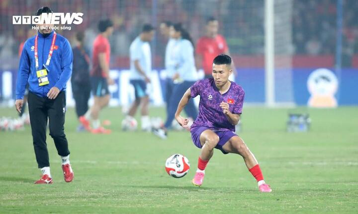 Doãn Ngọc Tân trở lại đội hình đội tuyển Việt Nam. (Ảnh: Đắc Huy)