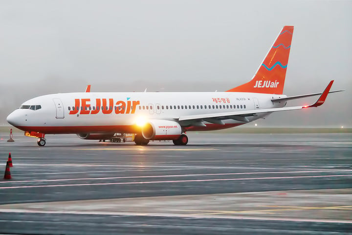 Jeju Air là hãng hàng không giá rẻ lớn nhất Hàn Quốc.