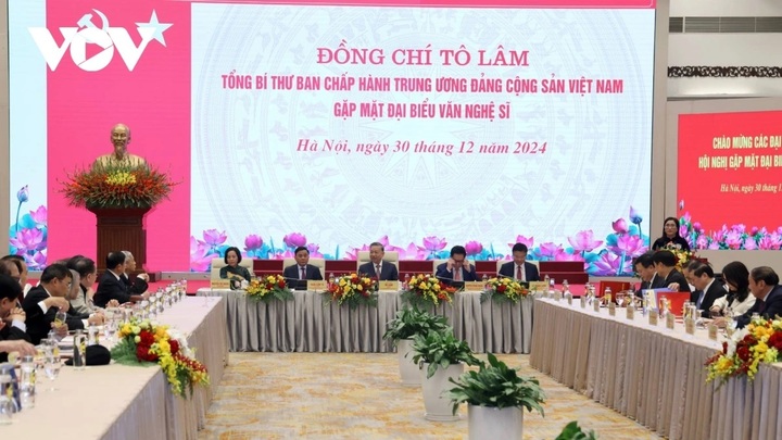 Quang cảnh buổi gặp mặt.