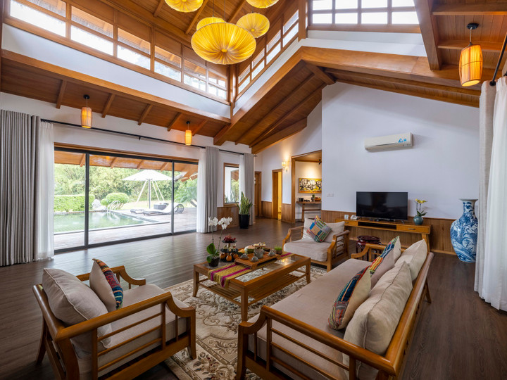 Không gian nghỉ dưỡng thân thiện với thiên nhiên.