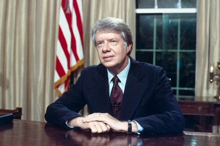 Cựu Tổng thống Mỹ Jimmy Carter.
