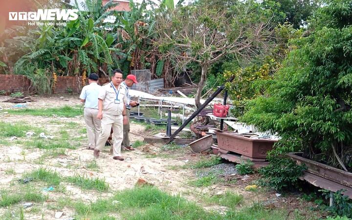 Hiện trang diện tích đất do UBND quận Sơn Trà thu hồi của hộ ông Nguyễn Văn Côi.