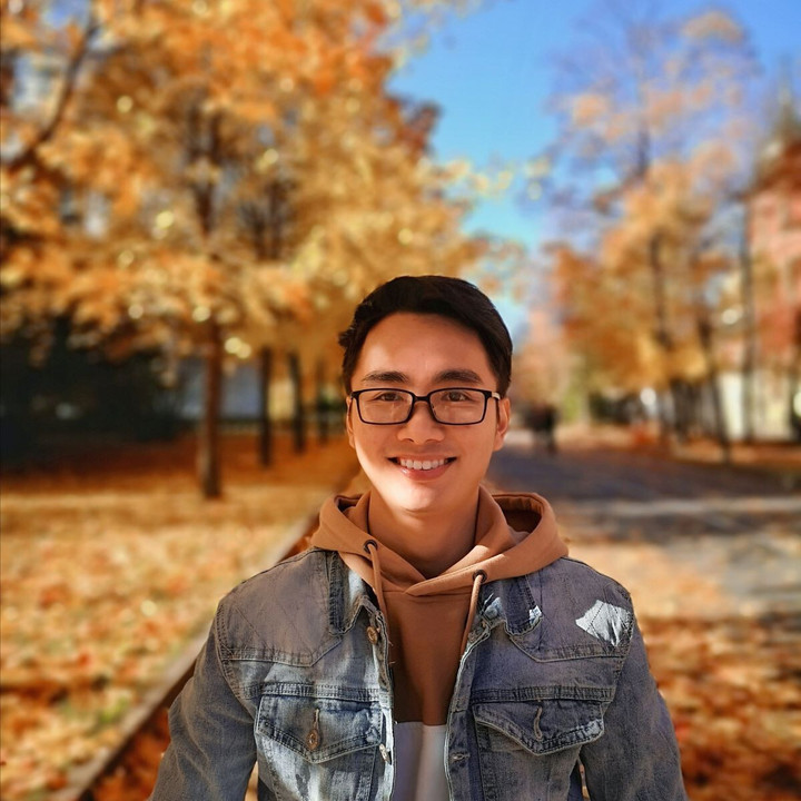 Quang cho biết kỷ luật và tính chăm chỉ là bí quyết để đạt được thành tích học thuật ấn tượng. (Ảnh: NVCC).