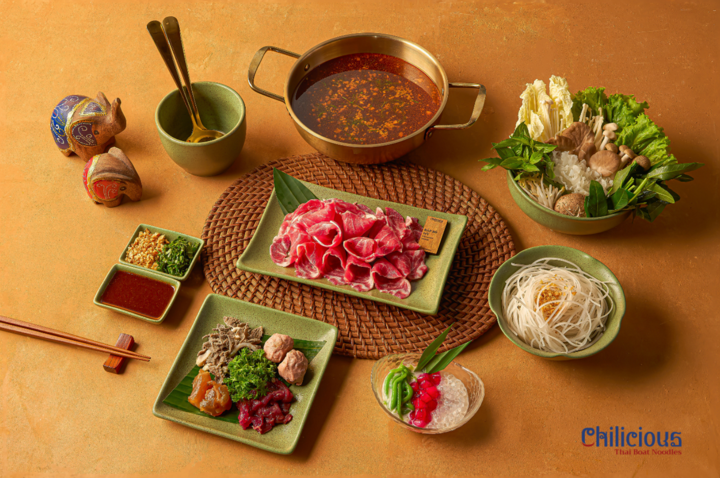 Set lẩu một người tại Chilicious mang đến trải nghiệm vừa vặn và ngon miệng.