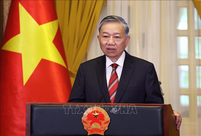 Tổng Bí thư Tô Lâm. (Ảnh: Lâm Khánh/TTXVN)