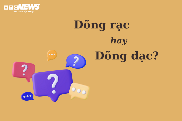 Thử thách Tiếng Việt: 'Dõng rạc' hay 'dõng dạc'? - 1