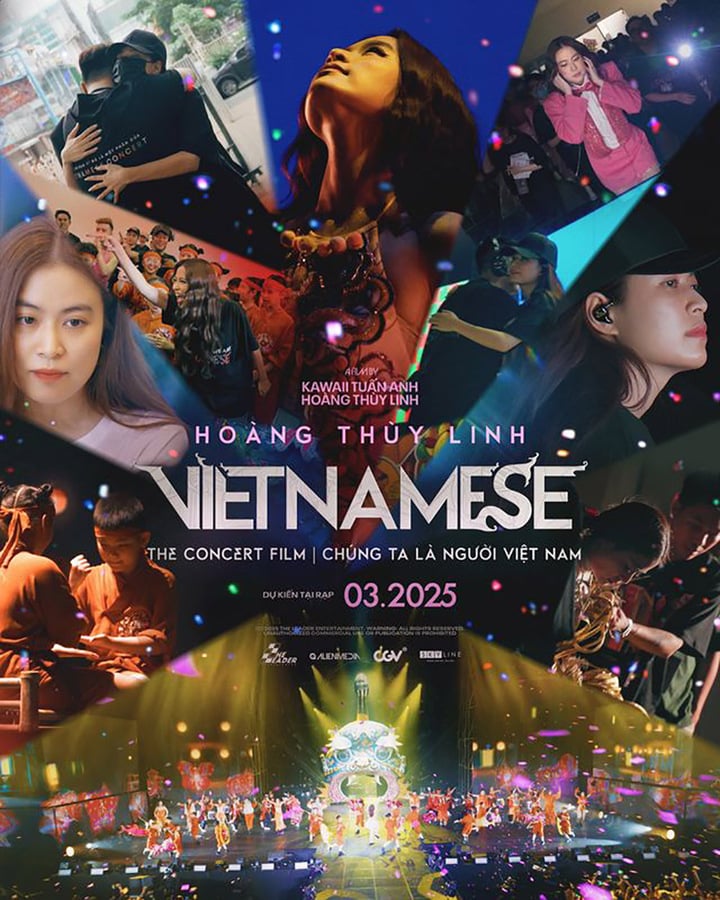 Poster của dự án "Vietnamese Concert Film: Chúng ta là người Việt Nam".