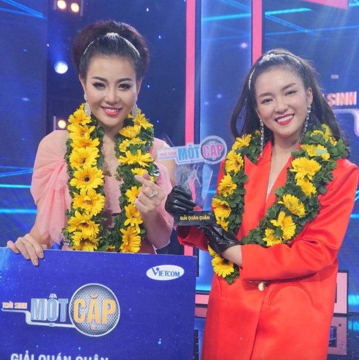 Thanh Hương là quán quân "Trời sinh một cặp" năm 2019.