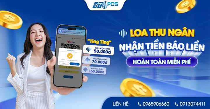 Loa thu ngân VTC POS: Bước tiến đột phá trong trải nghiệm thanh toán - 2