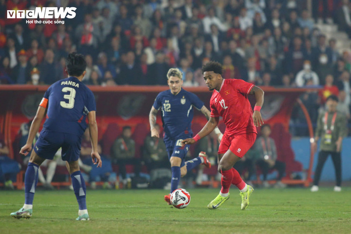 Đội tuyển Việt Nam chưa thể ghi bàn. Ảnh: Ngọc Anh.