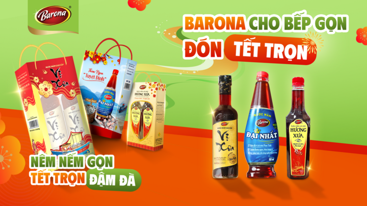 Hộp quà Tết nước mắm - trao gửi đậm đà cho năm mới thêm mặn mà.