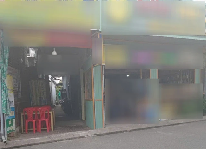 Khu trọ của ông N.